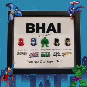 Bhai / Brother 3D Super Hero Frame - Hulk