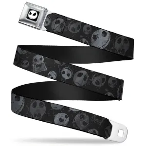 Jack Expression3 Full Color Seatbelt Belt - NBC Jack Expressions Scattered Weathered Webbing