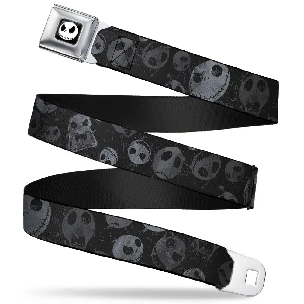 Jack Expression3 Full Color Seatbelt Belt - NBC Jack Expressions Scattered Weathered Webbing