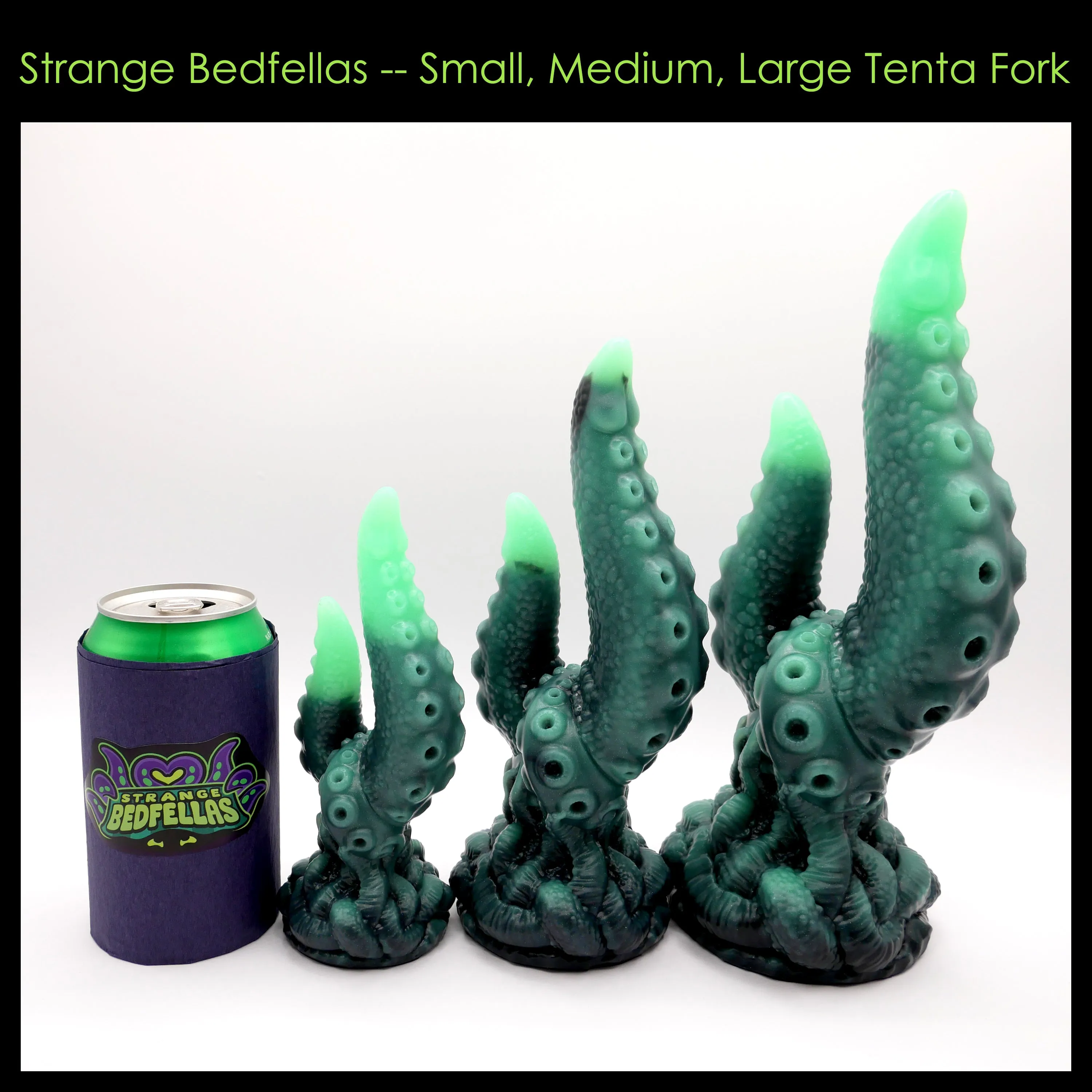 Medium Tenta Fork -- Super Soft silicone -- TF-142